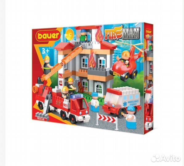 Конструктор bauer пожарная