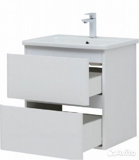 Мебель для ванной Aquanet Эмбер 60 белая