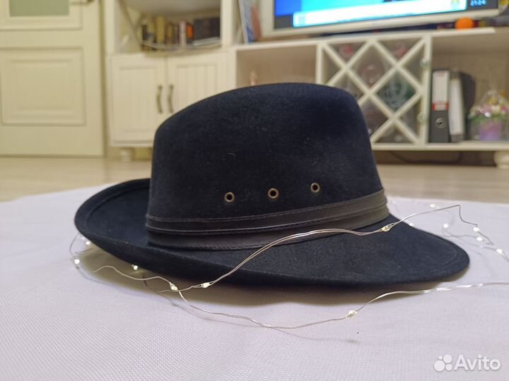 Шляпа узкие поля 58-59р