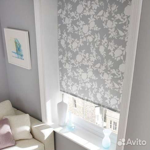 Жалюзи рулонные с направляющими