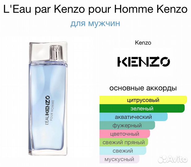 Тестер, 25 мл - L'Eau par Kenzo pour Homme