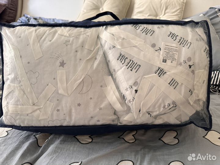 Бортики в детскую кроватку