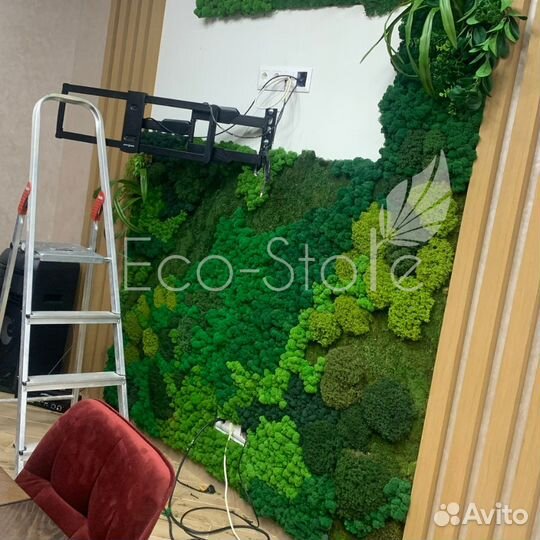 Панно со мхом