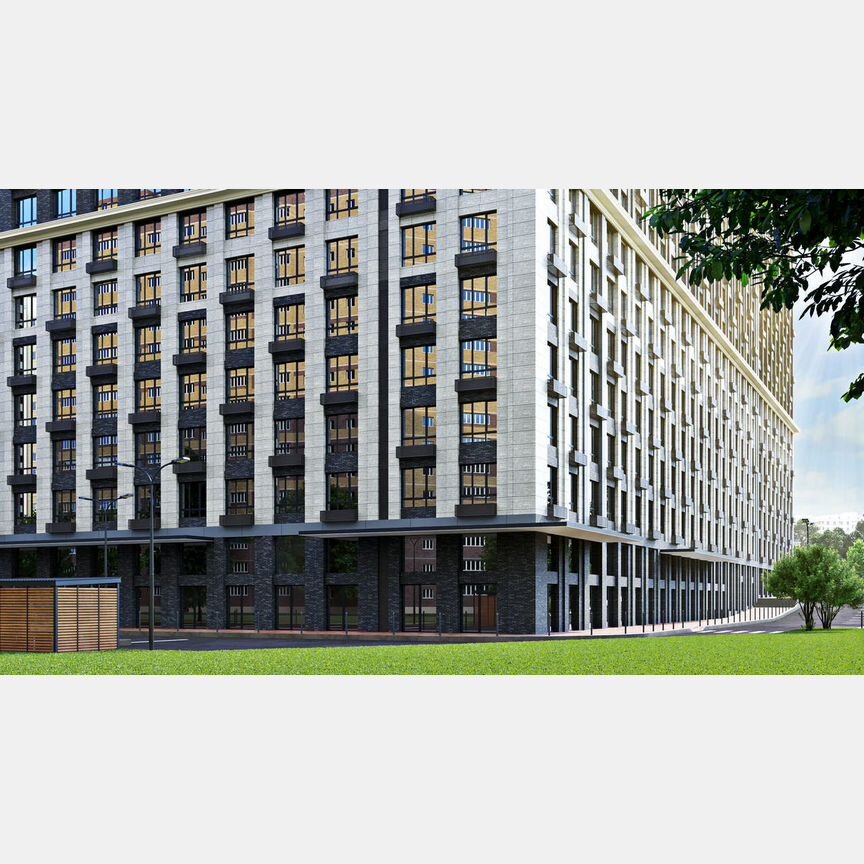 2-к. квартира, 56,6 м², 23/25 эт.