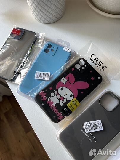 Аксессуары для телефонов (чехлы, защитные стекла)