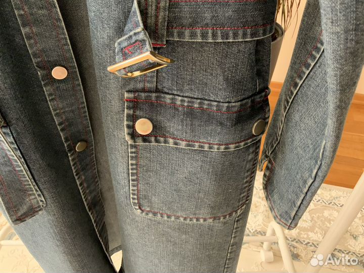 Джинсовое пальто женское Gilmar