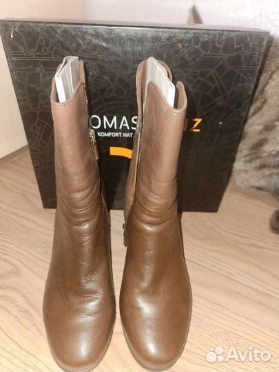 Зимние женские сапоги 38 натуральная кожа