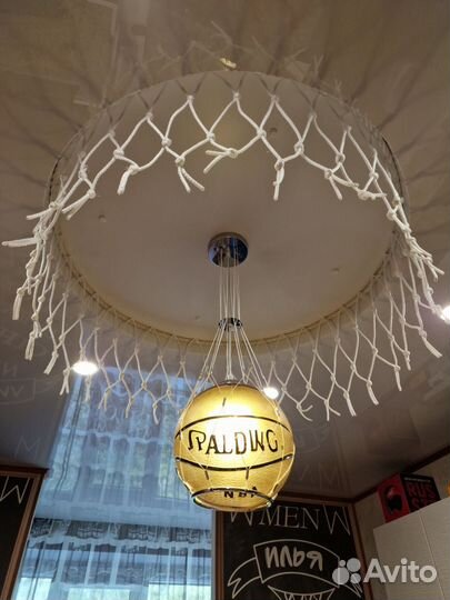 Люстра баскетбольный мяч