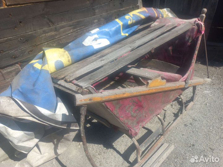 Сани телега для лошади