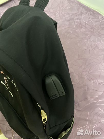 Рюкзак школьный для девочки подростка черный