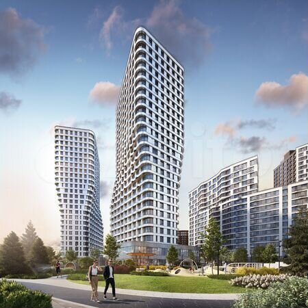 2-к. квартира, 53,2 м², 17/25 эт.