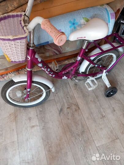 Детский трехколесный велосипед бу