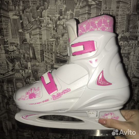 Раздвижные ледовые коньки Аction