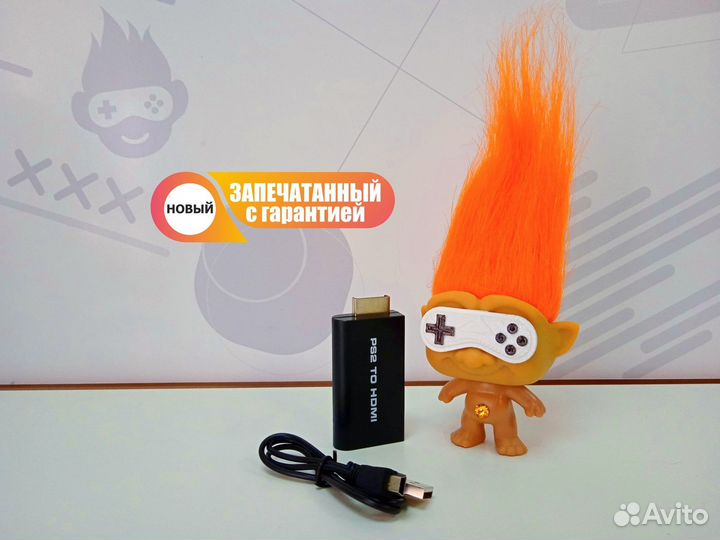 Конвертер PS2 to hdmi новый