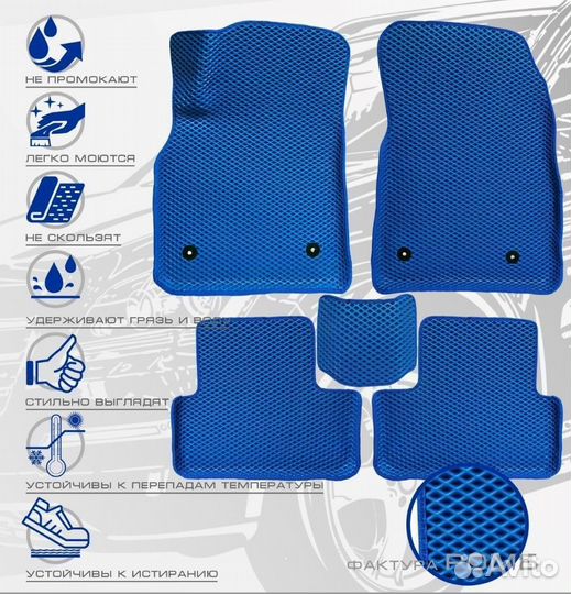 3D коврики ева KIA Cerato 4 с 2018