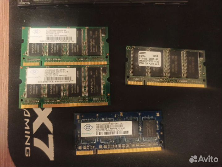 Оперативная память для ноутбука sodimm ddr1