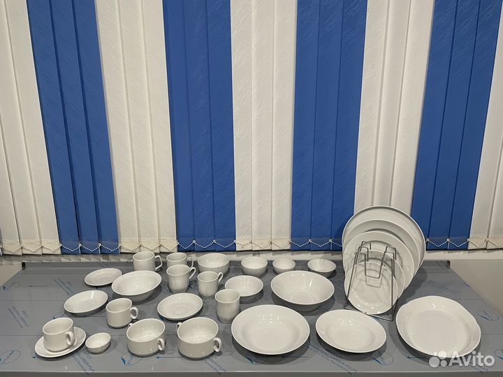 Блюдо для пиццы 300 мм фарфор (Белье)