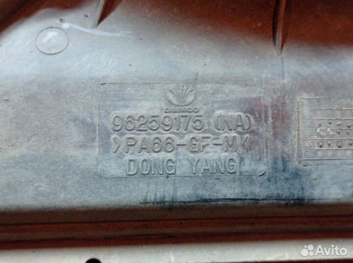 96259275 Диффузор+радиатор Chevrolet Lanos