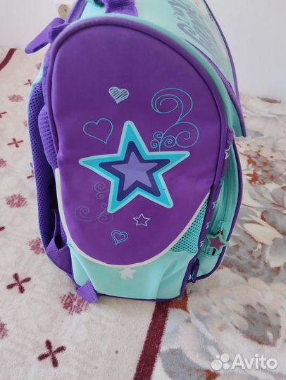 Рюкзак для девочки школьный, ортопедический