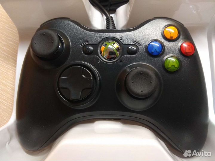 Новый xbox 360 джойстик проводной