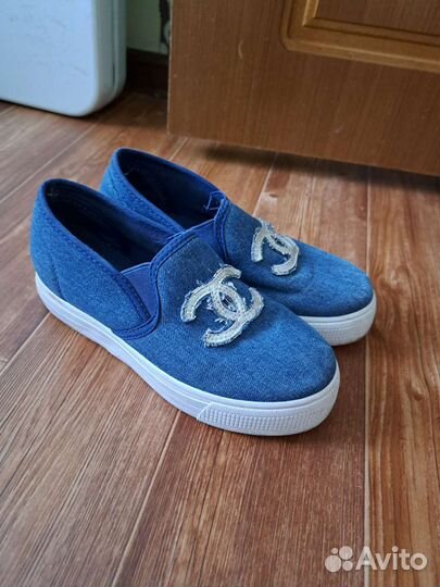 Слипоны на платформе