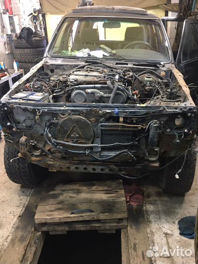 Разбор Toyota 4runner 130 4раннер
