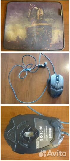 Стул, диск SSD, мышь, коврик, джойстик, термопаста