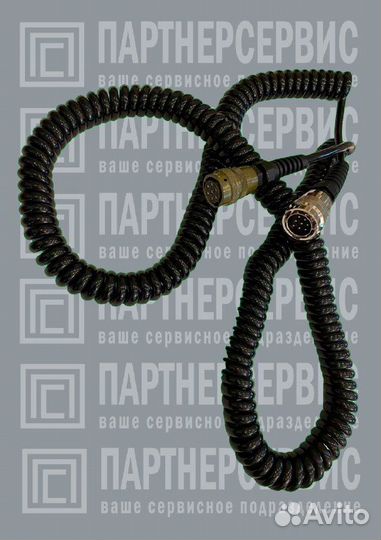 Спиральный кабель датчика высоты для Vogele