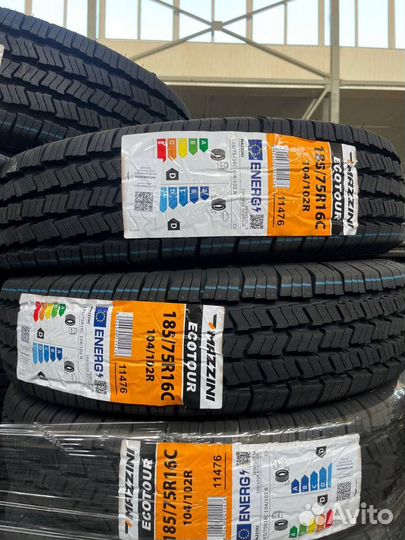 Шина грузовая 185/75 r16C Mazzini 104/102R