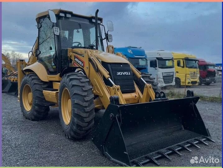 Лобовое стекло на экскаватор-погрузчик Lovol flb468-ii