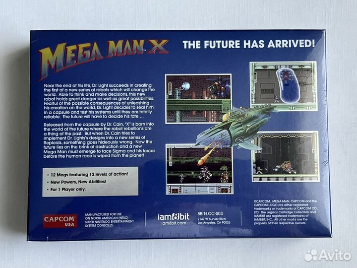 Игра для snes mega man x