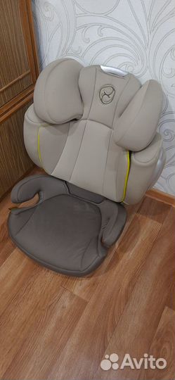 Детское автокресло cybex solution Q2-fix platinum