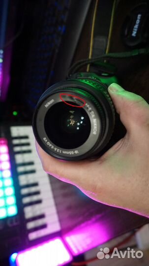 Фотоаппарат для стрима. Nikon d5100 18-55 VR Kit