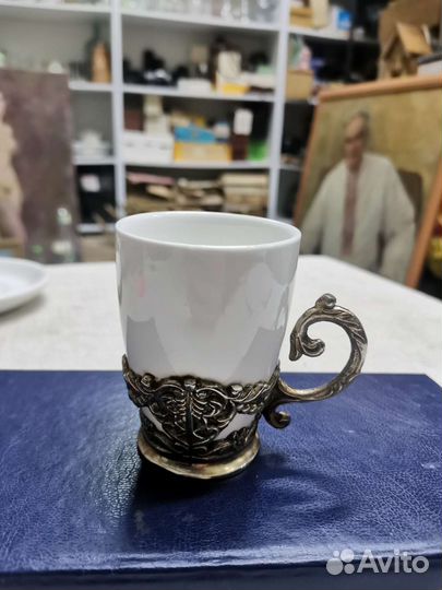Чашка кофейная фарфоровая СССР (Ч)
