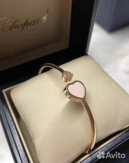 Золотой браслет chopard Happy Heart