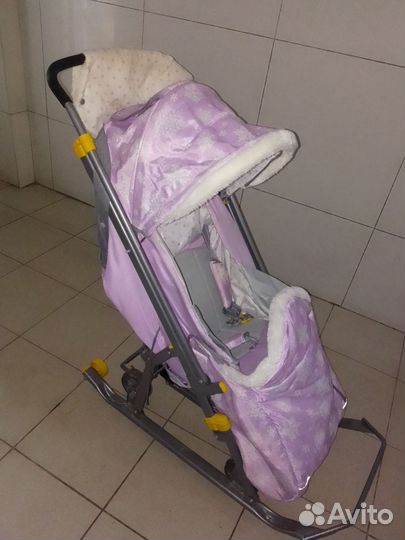 Детские санки коляски