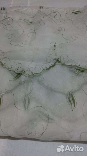 Тюль с вышивкой 5м