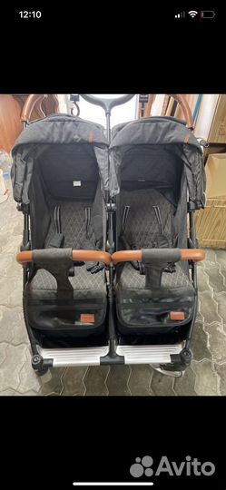 Коляска для двойни carrello connect