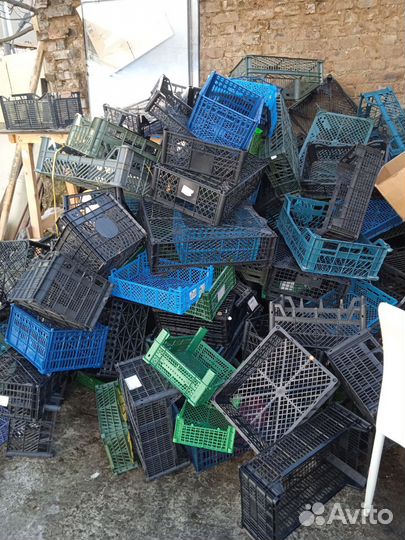 Пластиковые ящики для овощей бу