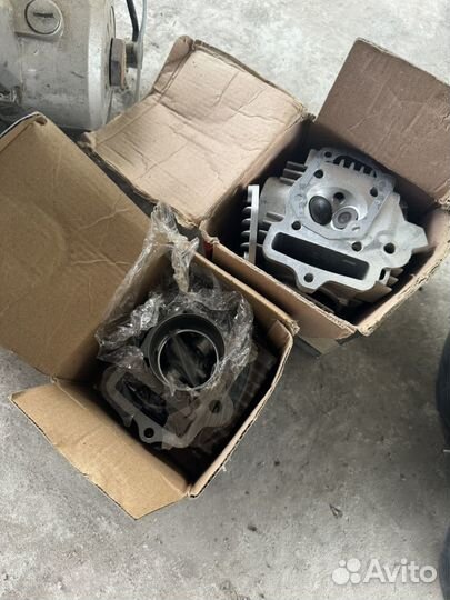 Двигатель на мопед (новая поршневая и гбц)