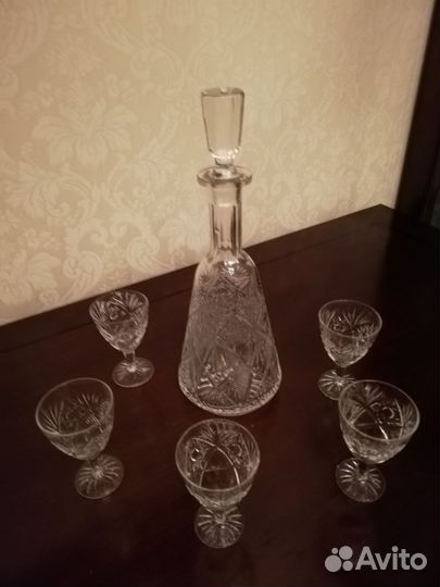 Графин Вазы стопки СССР