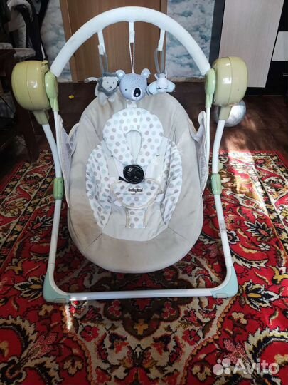 Детские качели шезлонг