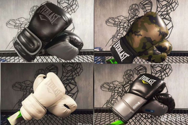 Боксерские перчатки everlast