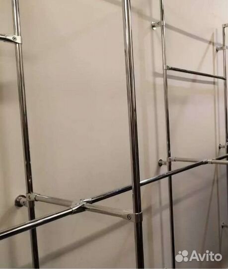 Хромированные трубы и крепление Джокер бу