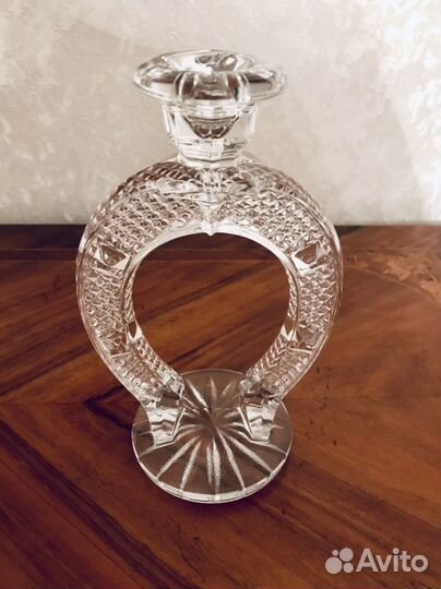 Подсвечник хрустальный винтаж гхз