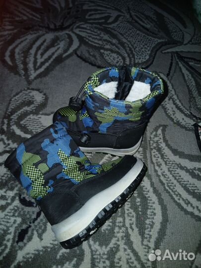 Сапожки зимние на мальчика 21 размер