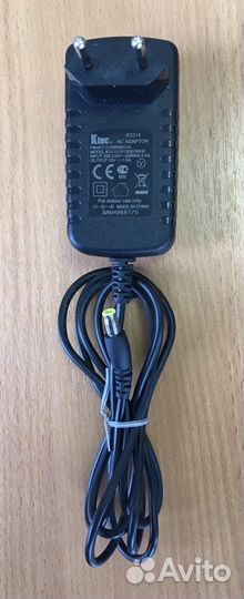 Адаптер питания сетевой Ktec 12 В, 1, А, 18 Вт