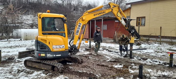 Аренда минипогрузчика миниэкскаватора