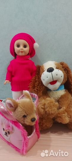 Игрушки пакетом для девочки