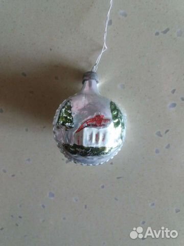 Редкая ёлочная игрушка СССР 